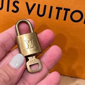 Vintage Louis Vuitton Lock and Key #329
